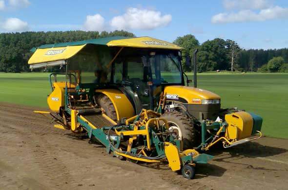 Turf machinery